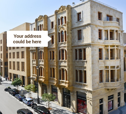 prik kant Gå til kredsløbet Virtual Offices in Lebanon | Louis Vuitton Building